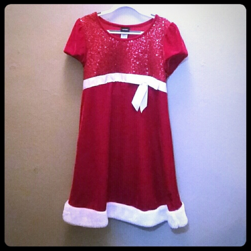 Red Christmas Santa Dress Size 14/16 XL